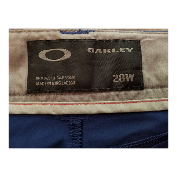 Oakley Blue Shorts Men’s Size 28 Inseam 10‎ in - Picture 8 of 8